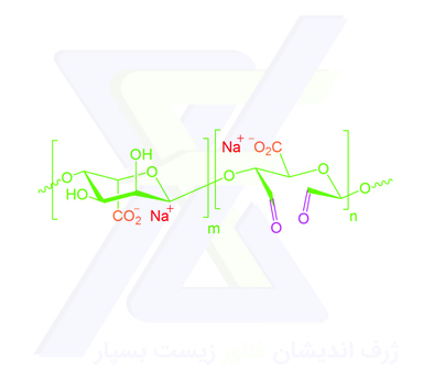 پودر سدیم آلژینات دی آلدهید (آلژینات اکسید شده)